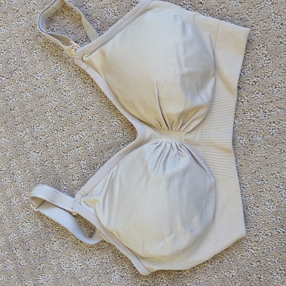 I Love Sia Beige Nursing Bra Size M - Picture 1 of 3